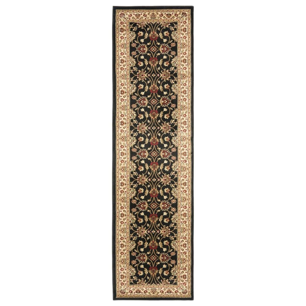 Safavieh Lyndhurst LNH553 2"3" x 12" Black and Ivory Runner, , large