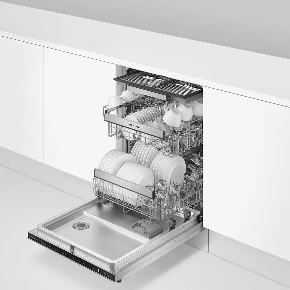 Fisher &amp; Paykel 24&quot; Built-In Bar Handle Dishwasher in Stainless Steel, , large