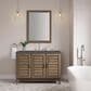James Martin Vanities Portland 48" Single Bathroom Vanity in Whitewashed Walnut with 3 cm Parisien Bleu Quartz Top and Rectangular Sink, , large