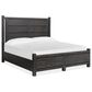 Nicolette Home Plum Creek King Panel Bed in Ravenwood Black, , large