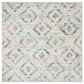 Safavieh Skyler SKY190D 4" Square Ivory and Blue Area Rug, , large