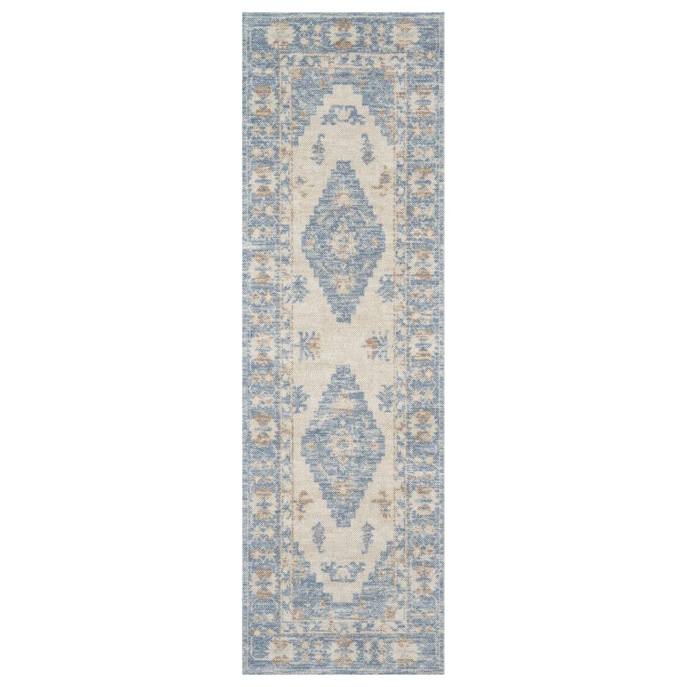 Momeni Anatolia ANA-1 2'3" x 7'6" Blue Area Runner, , large