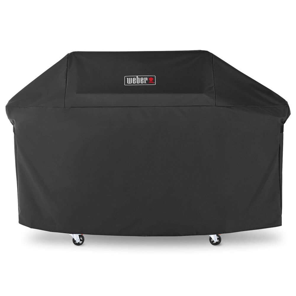 Weber Genesis 400 Premium Grill Cover in Black, , large
