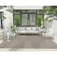 Nourison Twist Reversible 8" x 10" Grey Indoor/Outdoor Area Rug, , large