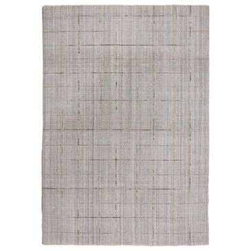 RIZZY Kiki 7"6" x 9"6" Ivory and Brown Area Rug, , large