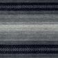 Radici USA Sondrio 2" x 3" Black Area Rug, , large