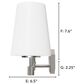Hunter Nolita 4-Light Vanity in Brushed Nickel, , large