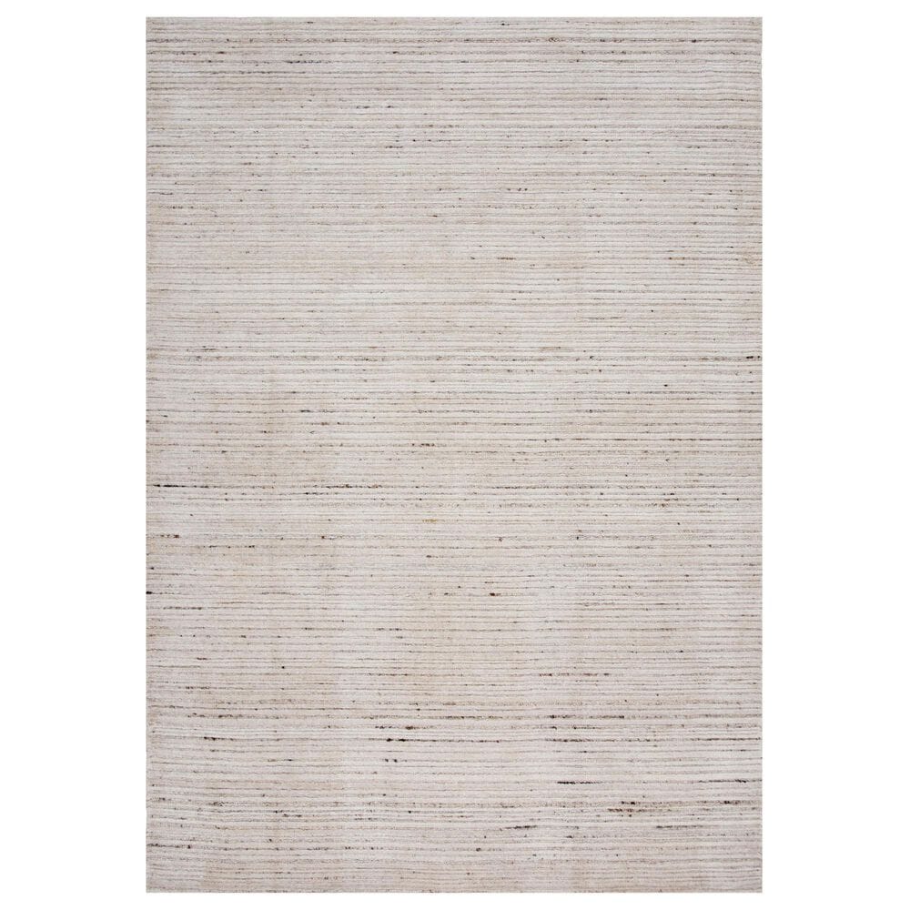 RIZZY Luxe Beige, Ivory and Brown 3" x 10" Runner, , large