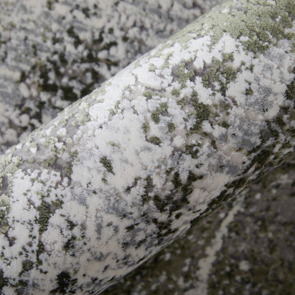 Feizy Cadiz 39N5F Green and Ivory 3'1" x 5' Area Rug, , large