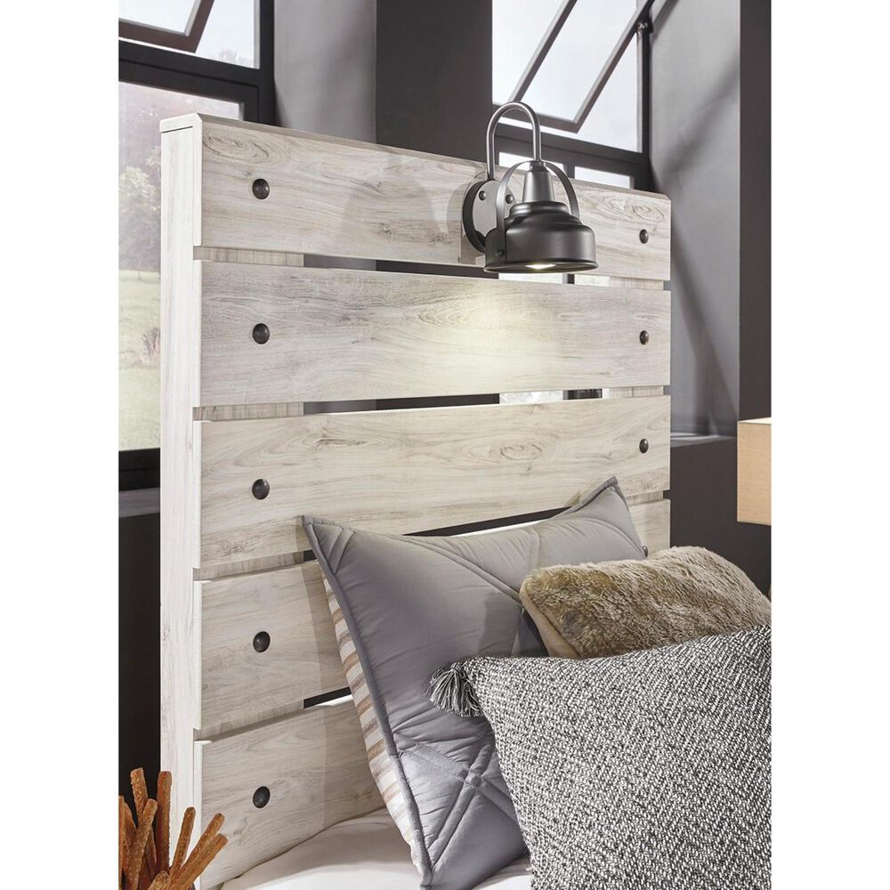 Ashley Cambeck Twin Panel Headboard in Whitewash, , large