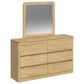 Mayberry Hill Rosalie 4 Piece King Panel Bedroom Set in Natural, , large