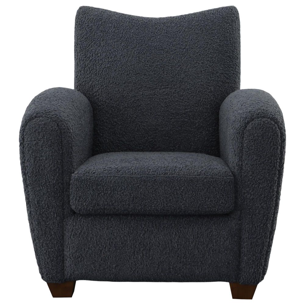 Uttermost Teddy Accent Chair in Slate Gray, , large