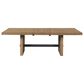 Hawthorne Furniture Landmark 42 X 76-96" Trestle Table and 6 Chairs in Weathered Oak, , large