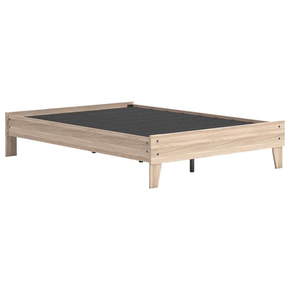 Ashley Battelle Full Platform Bed in Tan, , large