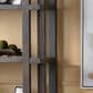 Crestview Collection Monticito 4-Shelf Etagere Bookcase in Brown, , large
