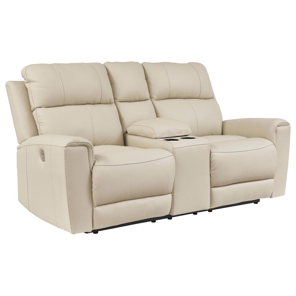 Ashley Dahlmoore Power Reclining Loveseat in Almond, , large