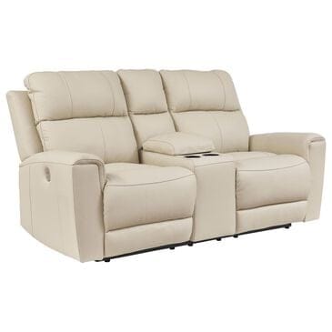 Ashley Dahlmoore Power Reclining Loveseat in Almond, , large