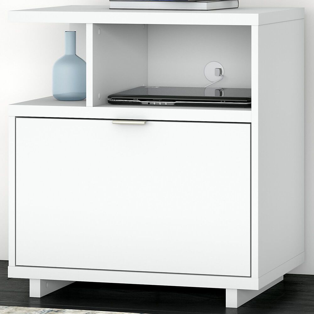 Bush Madison Avenue Lateral File Cabinet in Pure White, , large