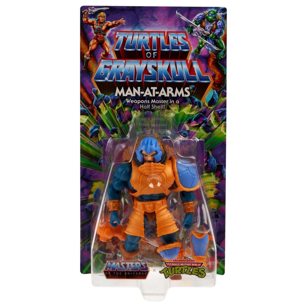 Masters of the Universe Origins Turtles of Grayskull Action Figure - Man-at-Arms in Multicolor, , large