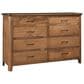 Briarwood Restful Retreat 5 Piece Queen Panel Bedroom Set in Iced Coffee, , large