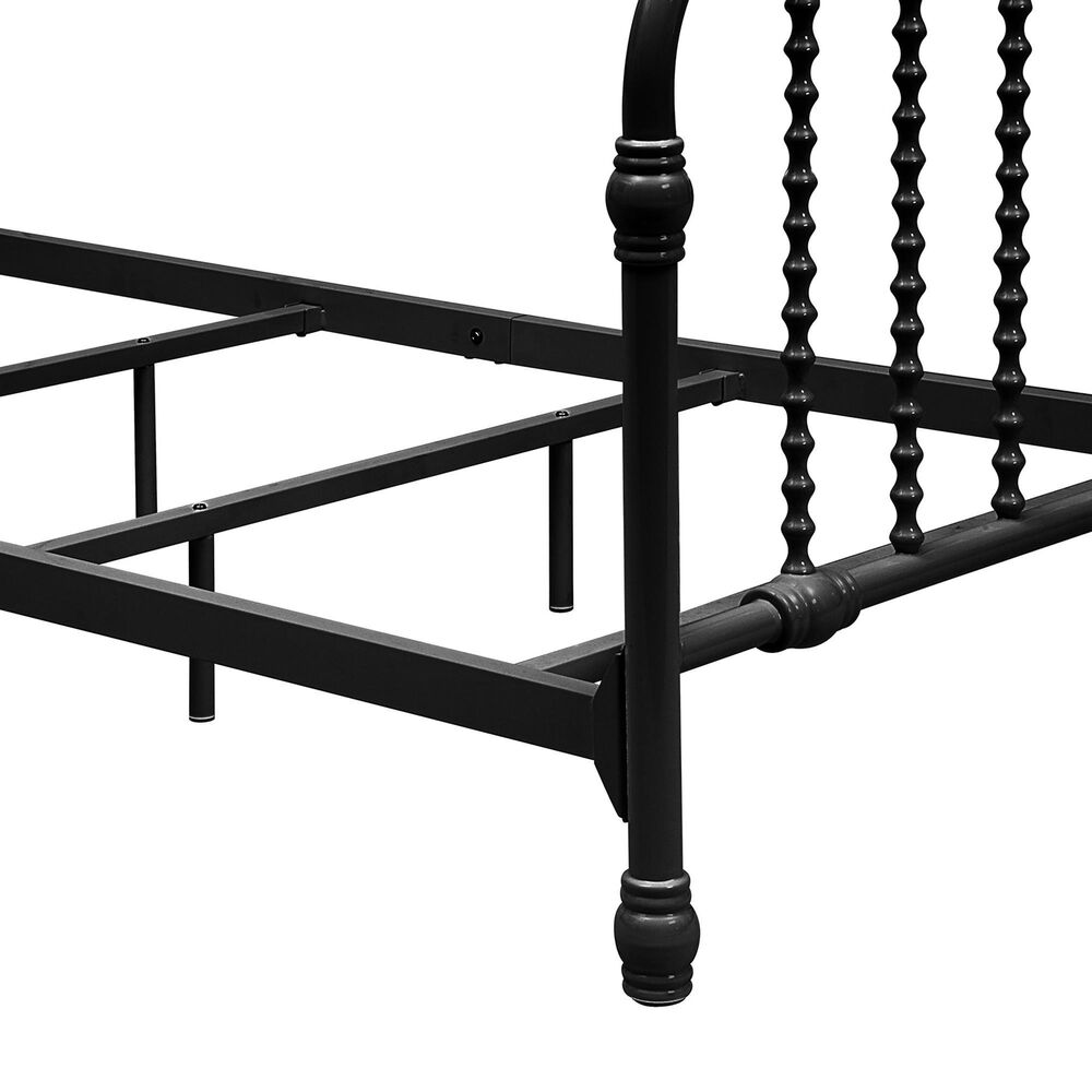 Furniture of America Wren Twin Spindle Kids Bed in Black, , large