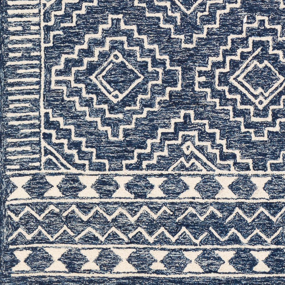 Surya Granada GND-2322 5&#39; x 7&#39;6&quot; Dark Blue, Denim and Ivory Area Rug, , large