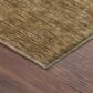 Dalyn Rug Company Soft Essentials Solid Walnut 10" x 14" Indoor/Outdoor Area Rug, , large