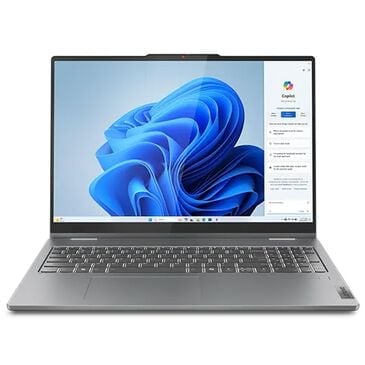 Lenovo 16" IdeaPad 5 2-in-1 Laptop | AMD Ryzen 5 8645HS - 16GB RAM - Integrated AMD Radeon 760M Graphics - 512GB SSD in Luna Grey, , large
