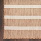 Nourison Positano POS03 Jute and Ivory 7" x 10" Indoor/Outdoor Area Rug, , large