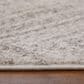 Feizy Vancouver 39NPF 4" x 6" Beige and Brown Area Rug, , large