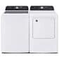 Midea 4.5 Cu.Ft. Smart Top Load Washer and 7.0 Cu. Ft. Gas Dryer Laundry Pair in White, , large