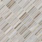 MS International Ravello 5/8" x 4" Rectangle on 12" x 12" Polished Marble Mosaic Sheet, , large