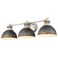 Golden Lighting Kinsley 3-Light Bath Vanity in Aged Galvanized and Antique Black Iron, , large