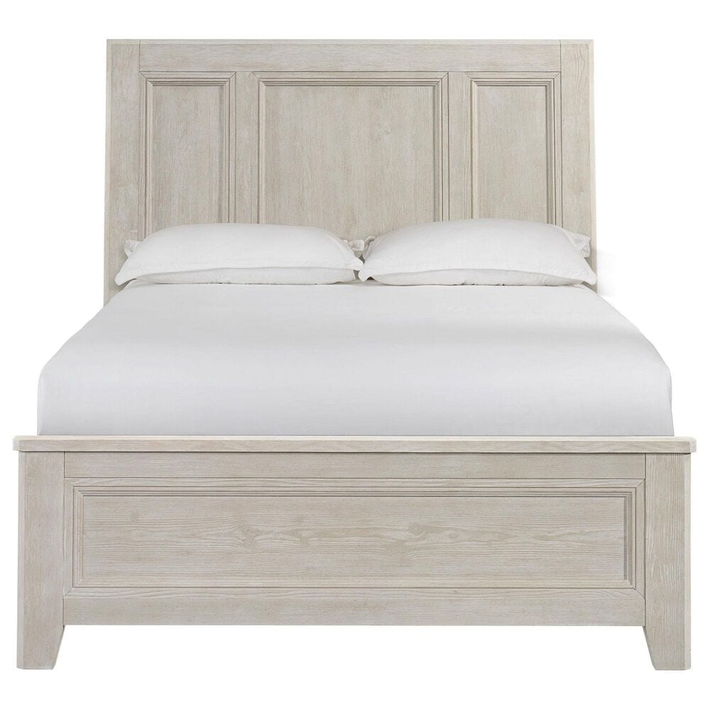 Hawthorne Furniture Carlson Queen Panel Bed in Washed Linen, , large