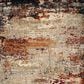 Amer Rugs Allure 2" x 3" Ivory and Orange Area Rug, , large