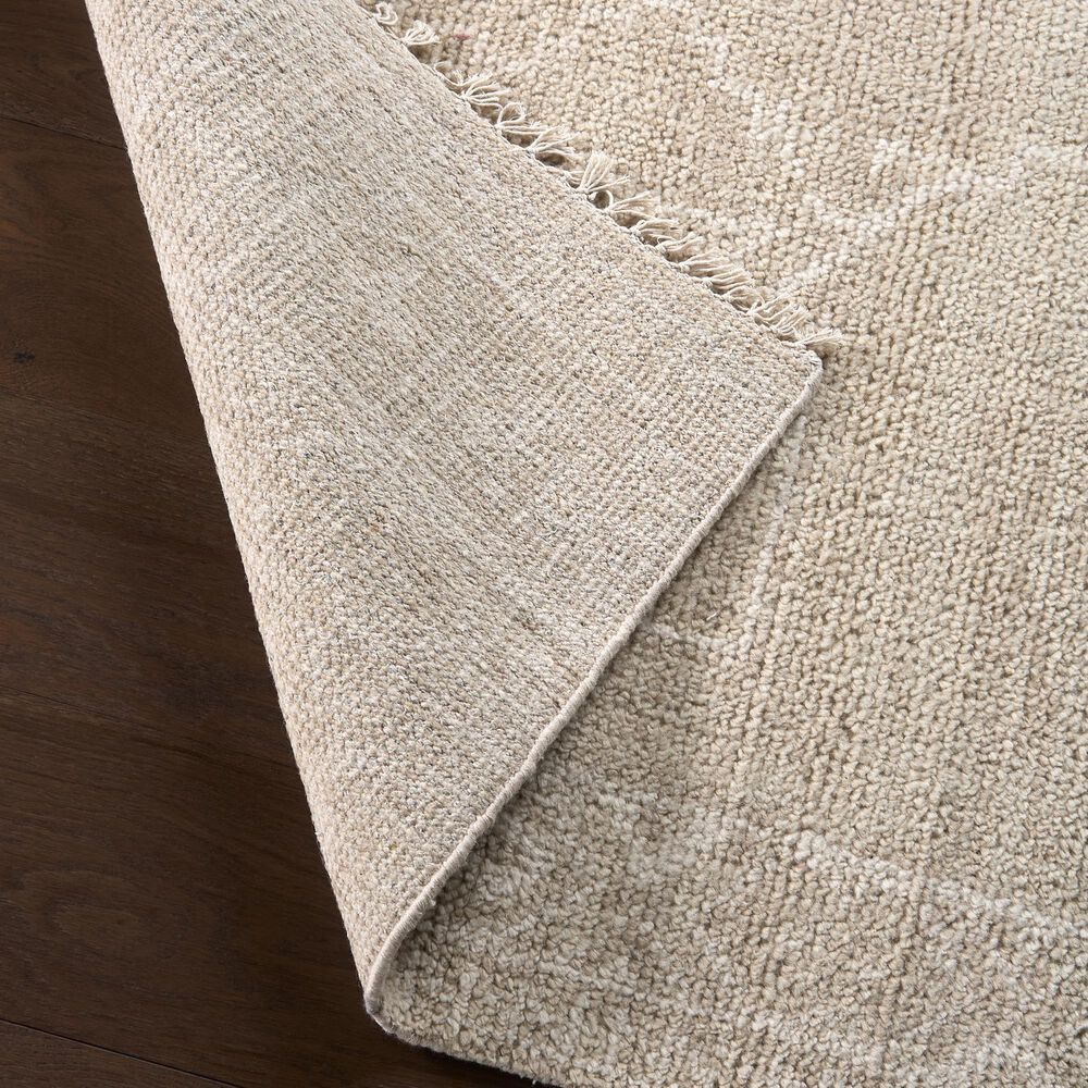 Jaipur Sevak Mihail Tan and Taupe 6' x 9' Area Rug, , large