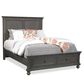Riva Ridge Oxford 4 Piece Queen Storage Bedroom Set in Peppercorn, , large
