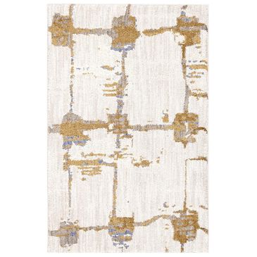Drew and Jonathan Home Mirage 91678-10037 2" x 3" Brushed Gold Runner, , large