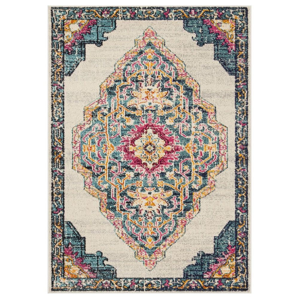 Safavieh Monaco MNC254F 4" x 5"7" Multicolor Area Rug, , large