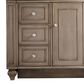 James Martin Vanities Bristol 30" Single Bathroom Vanity in Whitewashed Walnut with 3 cm Parisien Bleu Quartz Top and Rectangular Sink, , large