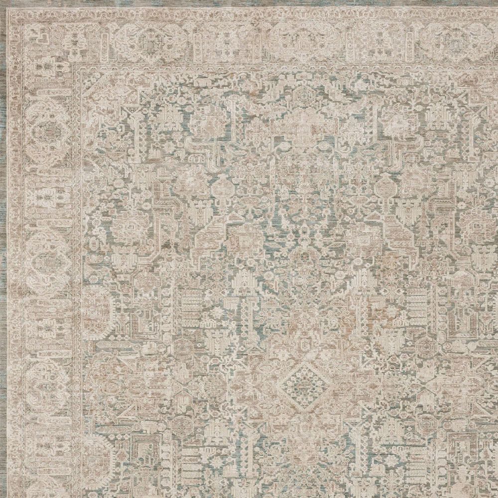 Karastan Surrey Hills Eastbourne Beachglass 5'3" x 7'10" Area Rug, , large