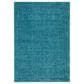 Safavieh August Shag 6" x 9" Turquoise Area Rug, , large