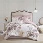 Hampton Park Cassandra 8-Piece Queen Cotton Printed Comforter Set in Blush, , large