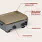 TYTUS Emberwood Gas Griddle in Gunmetal Gray, , large
