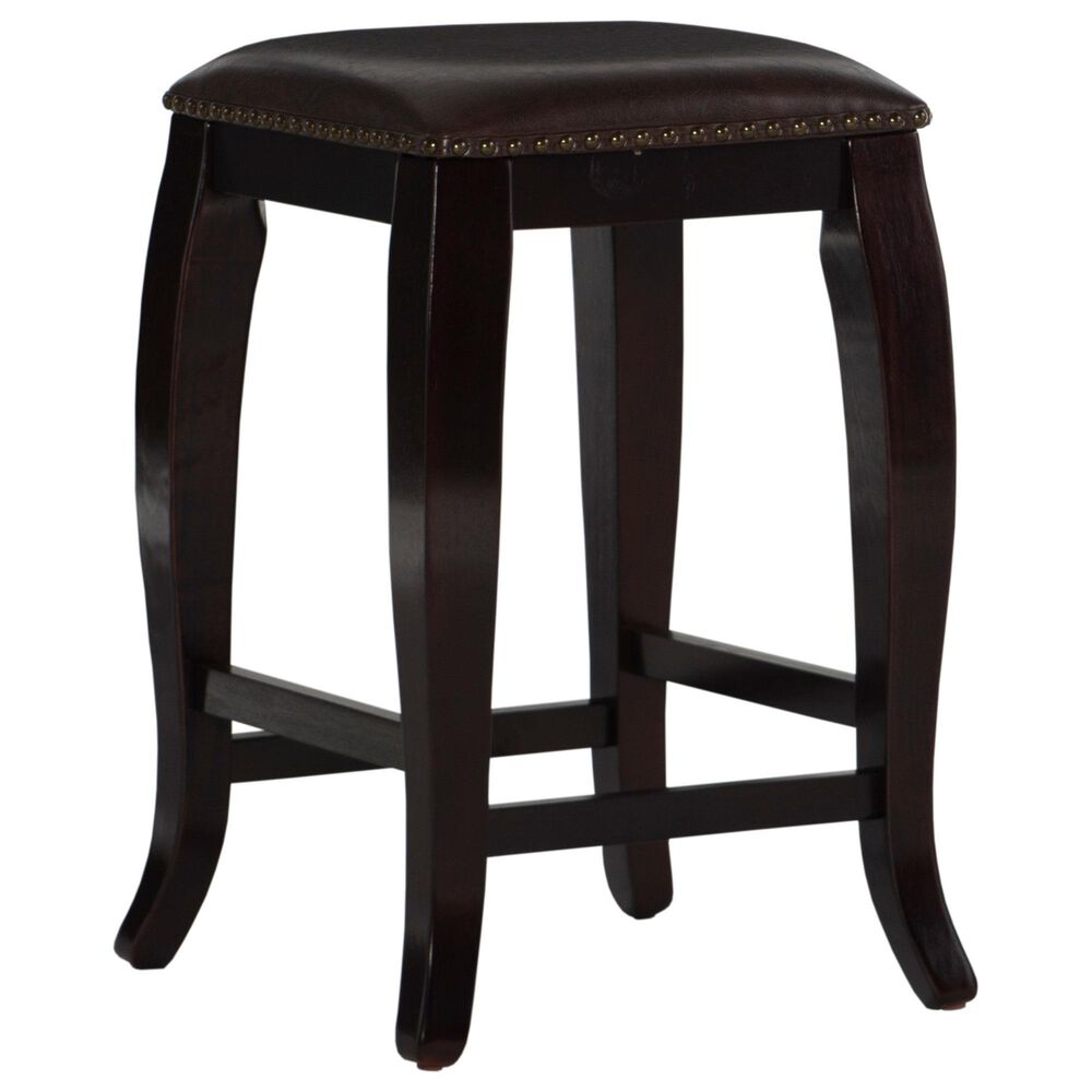 Linden Boulevard San Francisco Counter Stool in Brown, , large
