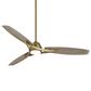 Minka-Aire Molino 65" Indoor/Outdoor Ceiling Fan with LED Light in Soft Brass, , large