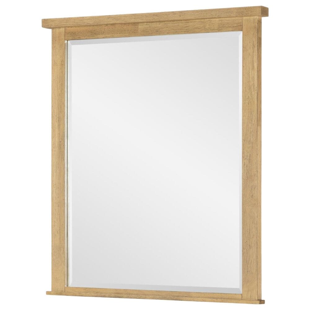 St Claire Home Today's Traditions 7 Drawer Dresser and Mirror in Natural Hickory, , large