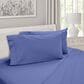 DreamFit DreamCool Degree 4 4-Piece Egyptian Cotton Queen Sheet Set in Blue, , large