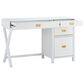 Linon Home Decor Peggy Side Storage Desk in White, , large