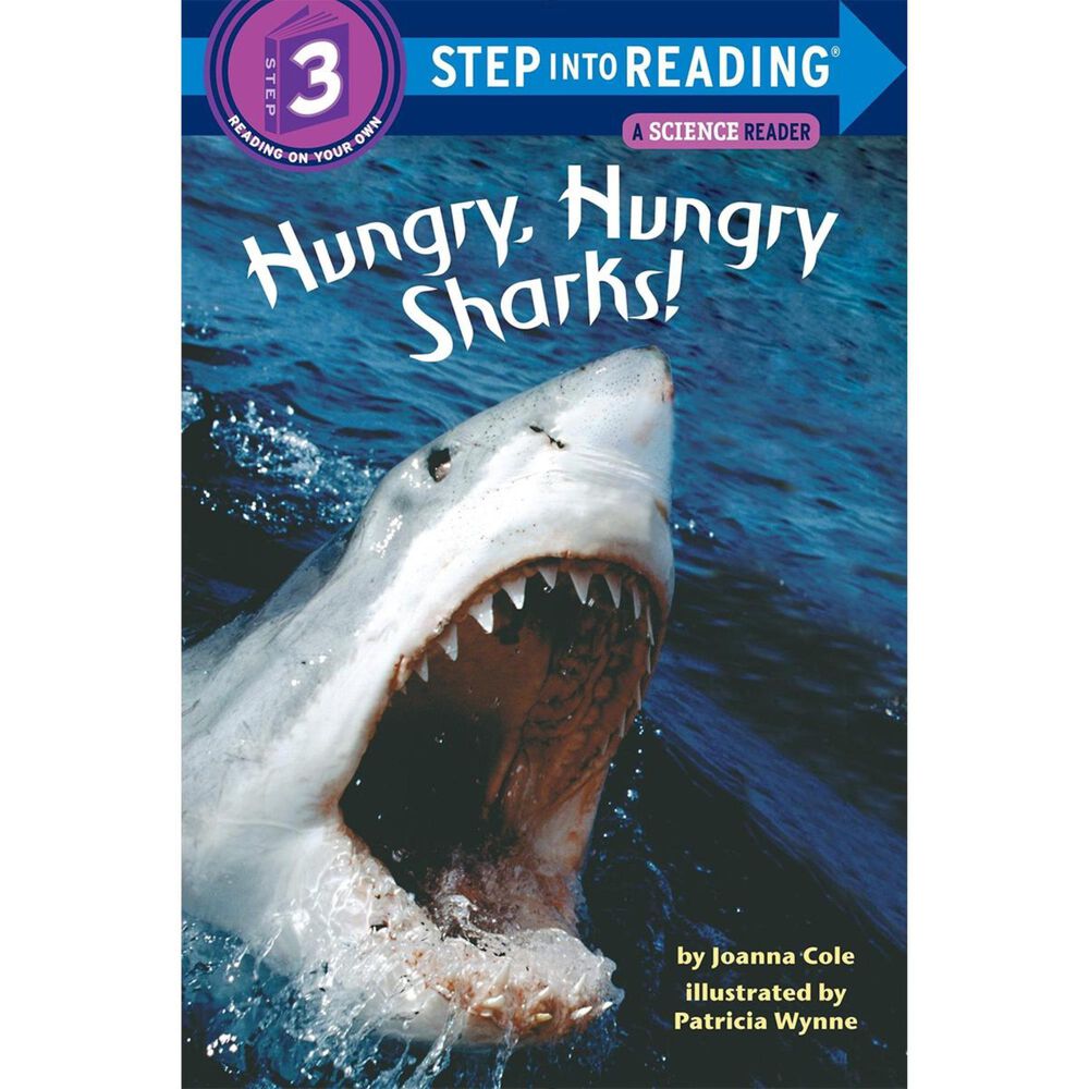 Hungry, Hungry Sharks (Step into Reading), , large